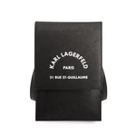 Taška Karl Lagerfeld Saffiano Rue Saint Guillaume Wallet Phone Bag, černá