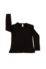 Dagi Kids Black Long Sleeve Thermal Top