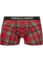 Boxer shorts 3-pack red plaid aop+moose aop+blk