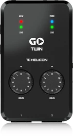 TC Helicon Go Twin Interfaccia Audio iOS e Android