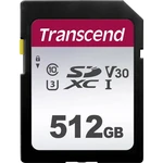 Transcend Premium 300S SDXC karta 512 GB Class 10, UHS-I, UHS-Class 3, v30 Video Speed Class