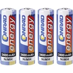 Conrad energy HR06 tužkový akumulátor typu AA  Ni-MH 2400 mAh 1.2 V 4 ks