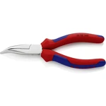 Knipex 25 25 160 pre elektroniku a jemnú mechaniku ploché ihlové kliešte 40 ° zahnuté 160 mm