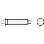 Šestihranné šrouby TOOLCRAFT 108992, N/A, M20, 50 mm, ocel, 10 ks