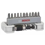 Sada bitů Bosch Accessories 2608522130, plochý, křížový PH, křížový PZ, vnitřní šestihran (TX), 12dílná