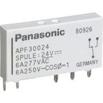 Výkonové relé PF 6 A Panasonic APF30224, APF30224, 6 A , 250 V/AC , 1500 VA