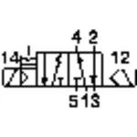 Přímo řízený pneumatický ventil Norgren 9710000305002400, 5/2-cestné nebo 3/2-cestné, G 1/4, 24 V/DC