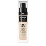 NYX Professional Makeup Can't Stop Won't Stop Full Coverage Foundation vysoce krycí make-up odstín 1.5 Fair 30 ml