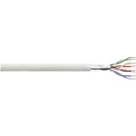 Síťový kabel F/UTP Cat 5e LogiLink CPV0029, stíněný, 50 m, šedá