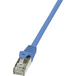 Síťový kabel RJ45 LogiLink CP1076S, CAT 5e, F/UTP, 5.00 m, modrá