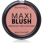 Rimmel Maxi Blush pudrová tvářenka odstín 006 Exposed 9 g