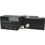 Akumulátor pro lékařské přístroje Akku Med Náhrada za originální akumulátor LI159AX, Li158Bx 12 V 1200 mAh