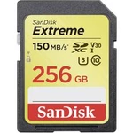 Paměťová karta SDXC, 256 GB, SanDisk Extreme® SDSDXV5-256G-GNCIN, Class 10, UHS-I, UHS-Class 3, v30 Video Speed Class, podpora videa 4K