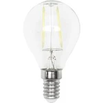 LED žárovka LightMe LM85265 230 V, E14, 4 W = 40 W, teplá bílá, A++ (A++ - E), kapkovitý tvar, stmívatelná, vlákno, 1 ks