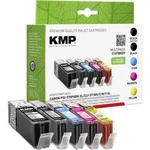 Ink sada náplní do tiskárny KMP C107BKXV 1569,0050, kompatibilní, černá, foto černá, azurová, purppurová, žlutá