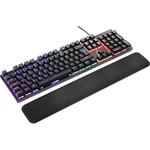 Renkforce RF-GMK-550 USB herná klávesnica podsvietenie nemecká, QWERTZ, Windows® čierna