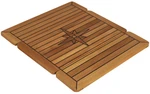 Talamex Teak Tabletop Wing Caulked 80cm Stolik kokpitowy, fotel jachtowy