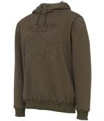 Prologic mikina mega fish hoodie army green - l