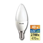 LED žárovka E14 McLED 4,8W (40W) neutrální bílá (4000K) svíčka ML-323.028.87.0