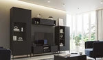 Moderní obývací pokoj Crazy sestava B, černá