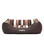 Pelíšek pro psa Reedog Comfy Brown & Stripes - XL