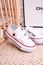 Kids Classic Sneakers Big Star - white