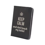 Puzdro na tablet flipové GreenGo Keep Calm na tablet 7-8" (GSM010991) Knížkové pouzdro univerzální 7-8" 

Univerzální pouzdro pro tablety o velikosti 