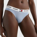 TOMMY HILFIGER Modré nohavičky Tommy 85 Strech Cotton Logo Briefs