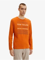 Orange Men's T-Shirt Tom Tailor - Men