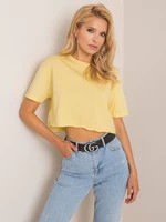 Light yellow T-shirt Vicky RUE PARIS