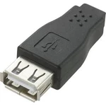 Adaptér USB 2.0 Renkforce [1x USB 2.0 zásuvka A - 1x mini USB 2.0 zásuvka B] černá
