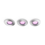 Bluetooth LED koupelnové svítidlo set 3ks Philips Hue Xamento IP44 GU10 5,7W 2000-6500K RGB