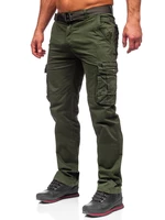 Pantaloni grafit cargo cu curea Bolf CT8905L