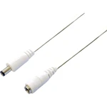 BKL Electronic 072098 nízkonapäťový predlžovací kábel nízkonapäťová zástrčka - nizkonapäťová zásuvka 5.5 mm 2.5 mm  2.5