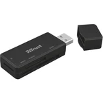 Trust Nanga USB 3.1 externá čítačka pamäťových kariet USB 2.0 čierna