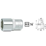 Hazet  850-4.5 vonkajší šesťhran zásuvka 4.5 mm     1/4" (6,3 mm)