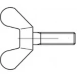 Krídlové skrutky TOOLCRAFT 106388 M16 DIN 316 50 mm temperovaná liatina 10 ks