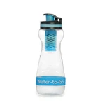 Lahev s filtrem Water-to-Go™ GO! 50 cl - modrá (Barva: Modrá)