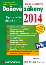 Daňové zákony 2014, Marková Hana