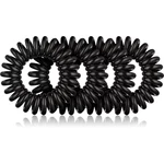 BrushArt Hair Rings gumičky do vlasov Black 4 ks