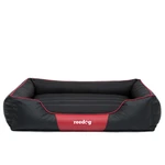 Pelíšek pro psa Reedog Black & Red Tommy - 3XL