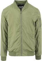 Light Bomber Jacket olivová