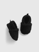 Black children's shoes with fur GAP