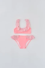 Dagi Salmon Plaid Detailed Bikini Tk.