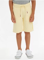 Light yellow Tommy Hilfiger boys' shorts