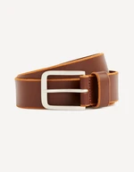 Brown men's leather belt Celio Dibeltbrut