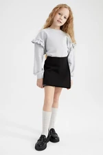 DEFACTO Girl Short Skirt Knitted Skirt