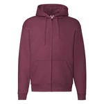 Burgundy Men's Hoodie Premium Fruit of the Loom