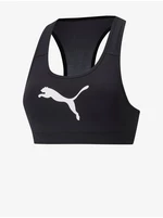 Puma Mid 4Keeps Black Sports Bra - Women