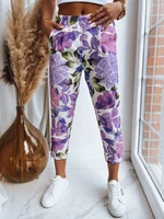 Women's trousers FLOWER GARDEN heather Dstreet